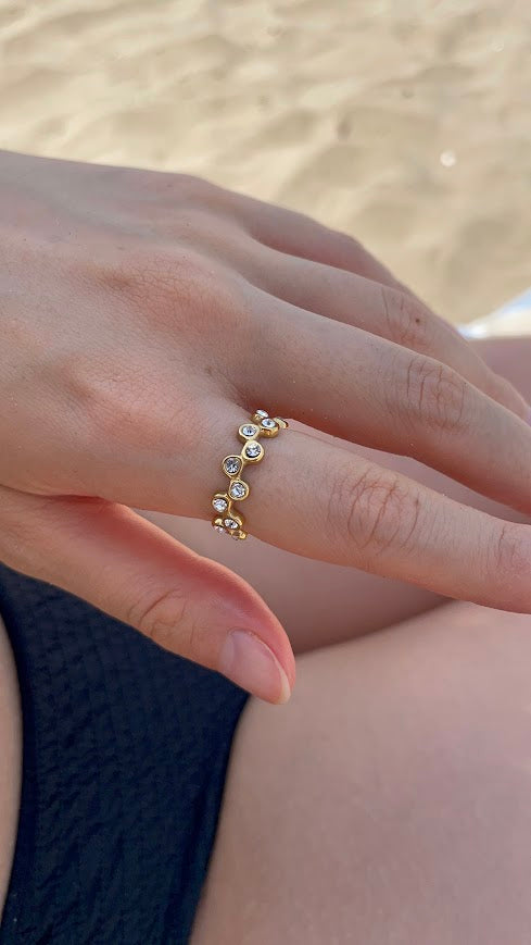 SILVER BEE Ring